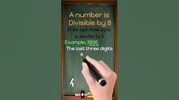 Divisibility Rule of 8 Explained in Seconds!