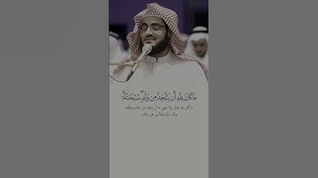 مَا كَانَ لِلَّهِ أَن يَتَّخِذَ مِن وَلَدٍ ۖ سُبْحَانَهُ ۚ _سورة مريم _بصوت رعد الكردي