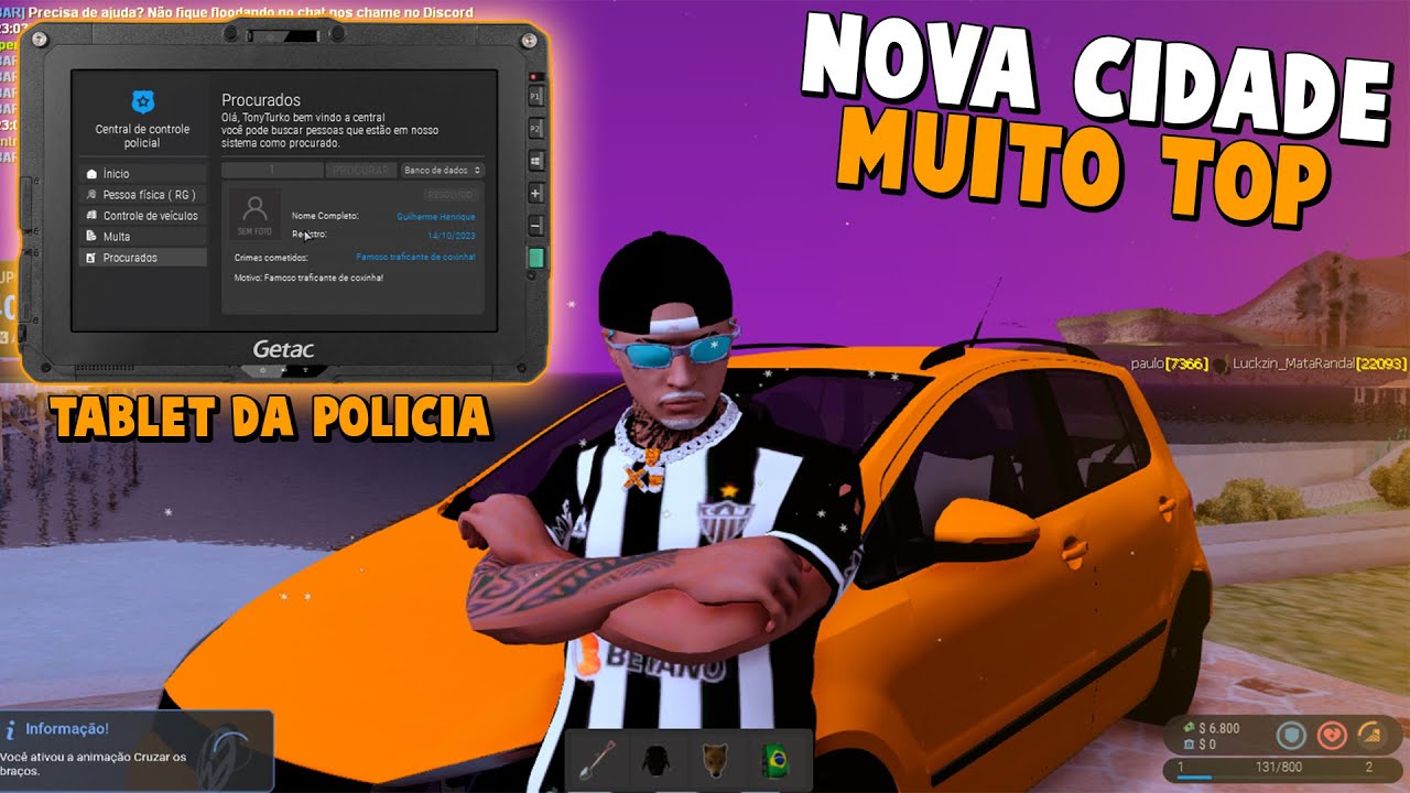 SERVIDOR DE MTA RP PARA PC FRACO (OTIMIZADO) - BRASIL START ROLEPLAY 