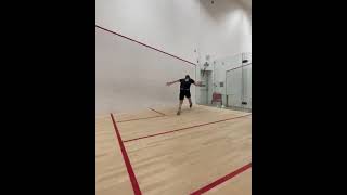 34 Cut Off Ball Forehand