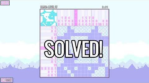 Picross Touch Hard Speed Playthrough 26-30 (6/37)