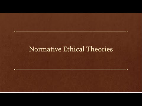 Normative Ethical Theories | Deontology, Consequentialism, & Virtue Ethics | BIOETHICS