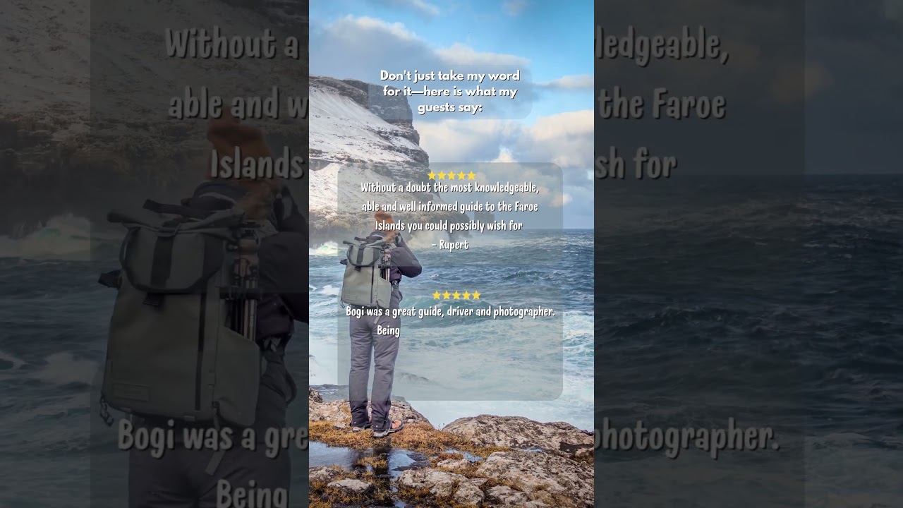 Faroe Islands Photography Tours 2026 | April & October