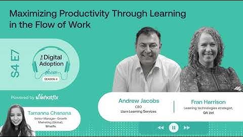 Maximizing Productivity Through Learning in the Flow of Work | Podcast