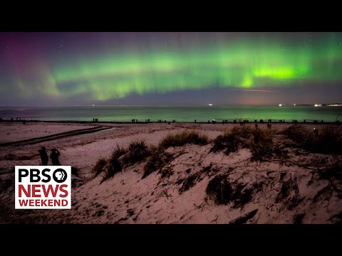 Aurora borealis puts on a dazzling display in unusual places