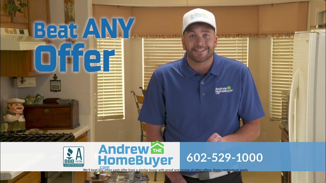 Who Is Andrew The Home Buyer Andrew The Home Buyer TV Commercial ATHBHERO0721B - YouTube