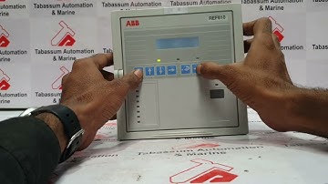 ABB REF610 FEEDER PROTECTION RELAY