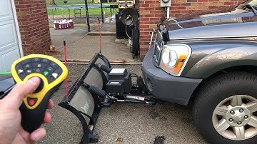 Dodge Durango with Wireless Down Pressure Sno-Way Plow