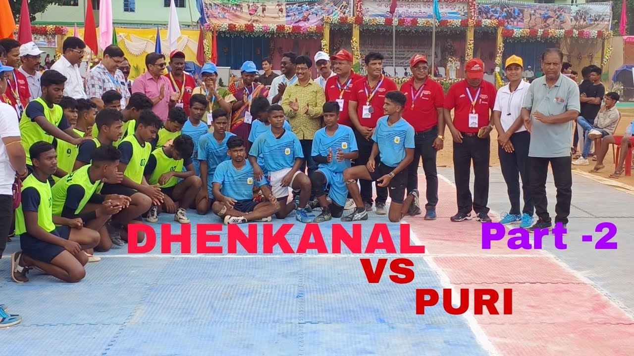 DHENKANAL VS PURI KABADDI MATCH // Semifinal match // Sundar garh // Part -2