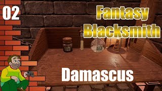 Fantasy Blacksmith - Forging The Infamous Damascus