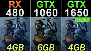 kradse data Awaken RX 480 (4GB) Vs. GTX 1060 (6GB) Vs. GTX 1650 Super | 30 Games Benchmarks -  YouTube