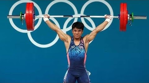 "ธีรพงศ์ ศิลาชัย"คว้าเหรียญเงิน ยกน้ำหนัง61กก.ชาย #โอลิมปิก2024
