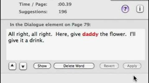 Streamline for Movie Magic Screenwriter