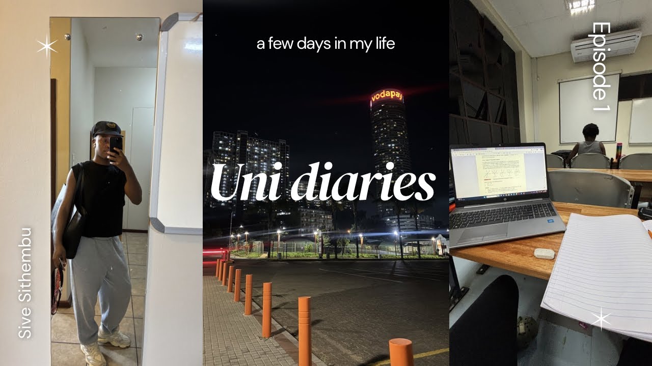 Uni Diaries | Life in University | VLOG | New Uni? | Life Lately | Sive Sithembu 