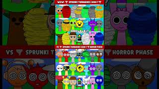 Wow New Sprunki Tornadoes 2000 ? Vs Tornadoes 2000 Horror Phase