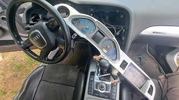 Audi A6 c6 instrument cluster removal less then 3 min.