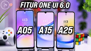 Fitur One UI 6.0 di Berbagai HP Samsung  Apa Yang Berbeda? A05 vs A15 vs A25 5G