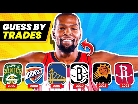 GUESS THE NBA PLAYER BY THEIR TRADES | NBA QUIZ CHALLENGE