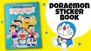 DIY Doraemon sticker book 🤓💙/ diy Doraemon sticker/diy stickers