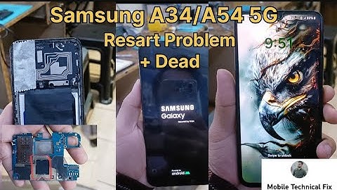 Samsung A34 5G /A54 5G Restart Problem || Automatic On/off + Dead @Mobile Technical Fix 📱