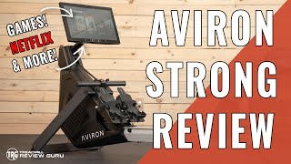 Aviron Strong Series Rower Review | Gaming, Netflix & Rowing!