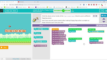 Lesson 26 Build a Flappy Game #7