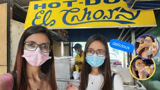 Comiendo Hot Dog El Chory En San Salvador La Mejor Comida Callejera