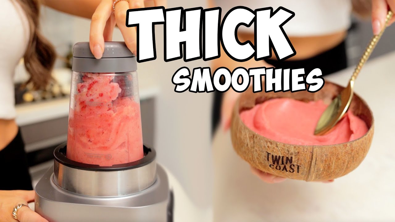 5 SINGLE SERVING Thick Smoothie Bowl Recipes