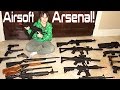 Airsoft Gun Collection with Robert-Andre!