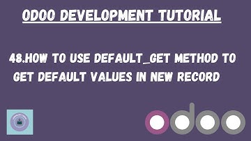 How to use default_get method to get default values in new record in Hindi | Odoo tutorial in Hindi