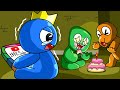 Rainbow friends congrat moon blue 200k subs  pandora box  roblox rainbow friends animation