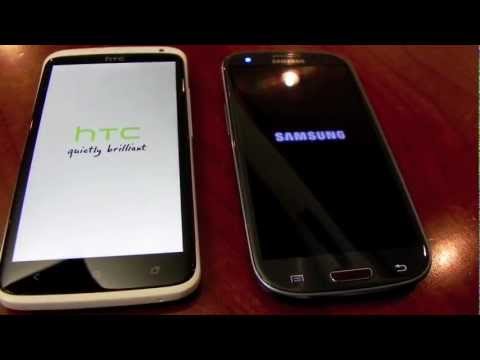 Samsung Galaxy S3 vs HTC One X on Boot time