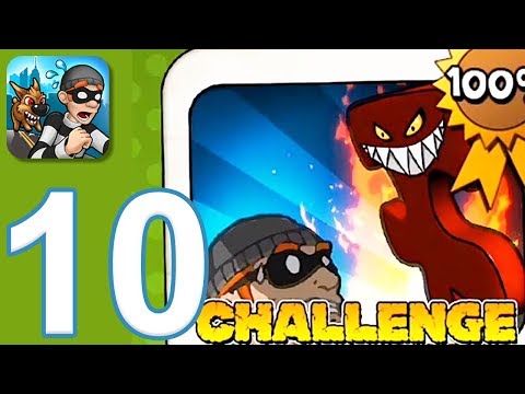 Robbery Bob - Gameplay Walkthrough Part 10 - Chapter 10: Challenge (iOS, Android)