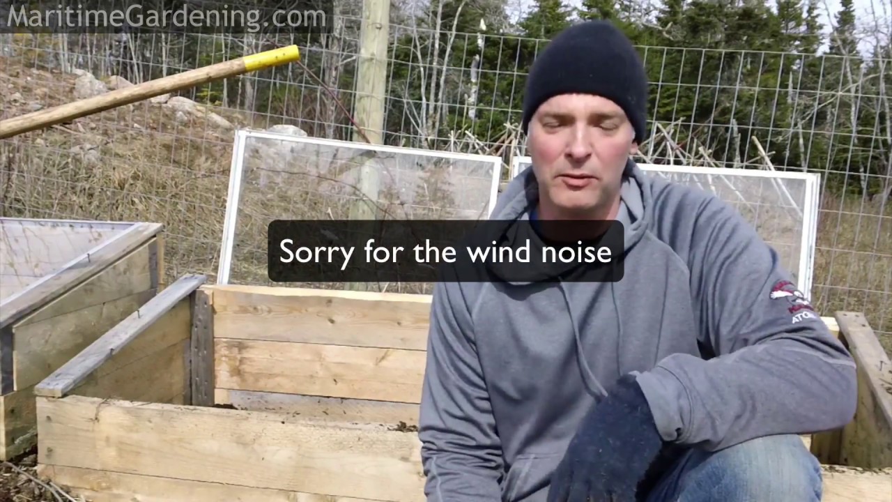 Preparing Coldframes for Transplants