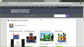 Event Rental Checkout on Your Website | InflatableOffice screenshot 5