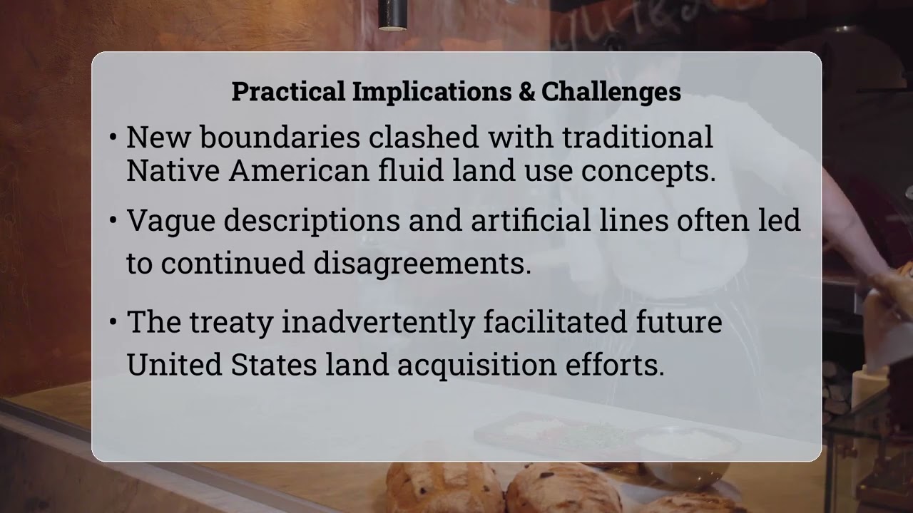 How Did the 1825 Treaty Define Tribal Boundaries?