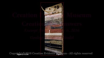 Creation Has Answers 2016 Series - Geologic Column Model