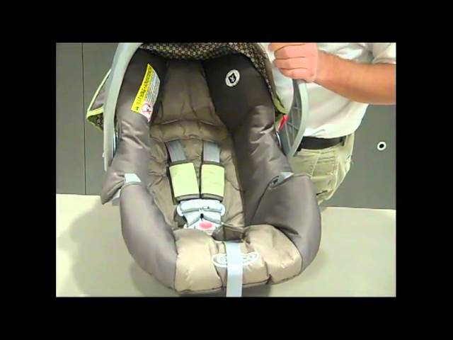How To Re Thread The Harness On A Graco Infant Car Seat You - Snugride 35 Car Seat Cover Replacement