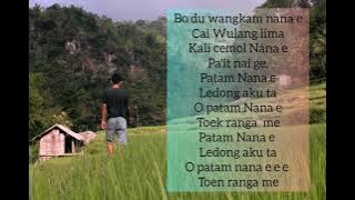 Lagu Manggarai ||Du Wangkan|| Lirik