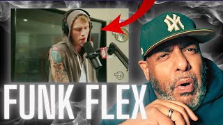 WHAT DID I JUST HEAR?? | MGK Freestyles On FunkMaster Flex