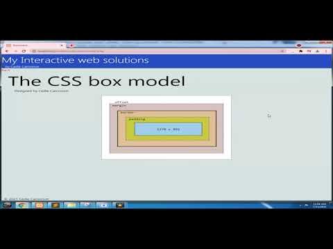 The interactive CSS box model - YouTube