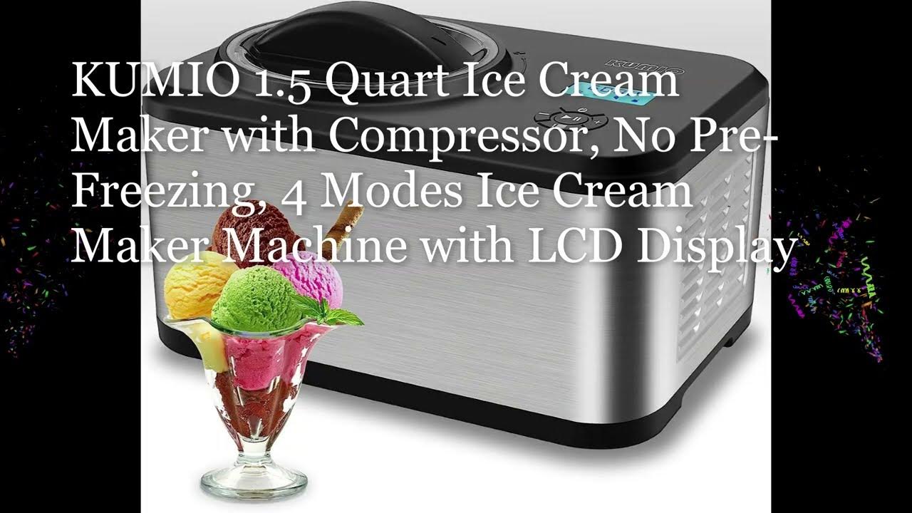 BEAT THE SUMMER HEAT WITH YOUR OWN ICE CREAM MACHINE//KUMIO 1.5 Quart