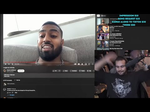 Vegan Gains Snaps & Stops His Livestream Over A Bluetooth Headset- Some Family Advice