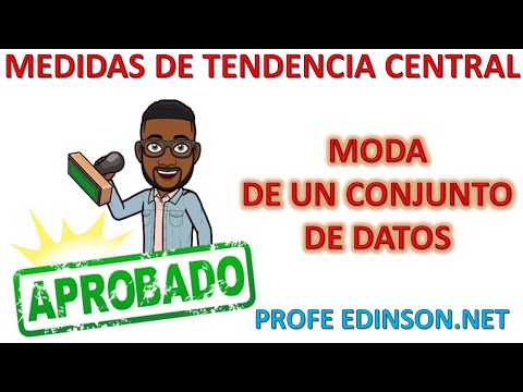 Video: ¿Cómo encuentras la moda de un conjunto de datos?