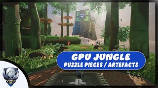 Astro's Playroom - All Puzzle Pieces and Artefact's in GPU Jungle