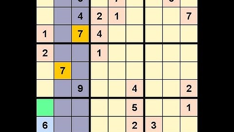 How to Solve Washington Times Sudoku Difficult April 9, 2022