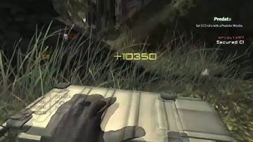 MW3 7 KILLS WITH PREDATOR MISSILE