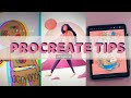 PROCREATE TUTORIALS TIKTOK