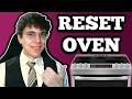 How To Reset The Control Panel On A GE Profile Oven