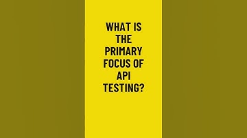 Main focus of API TESTING? #reels #viralvideo #viral #india #qa #api